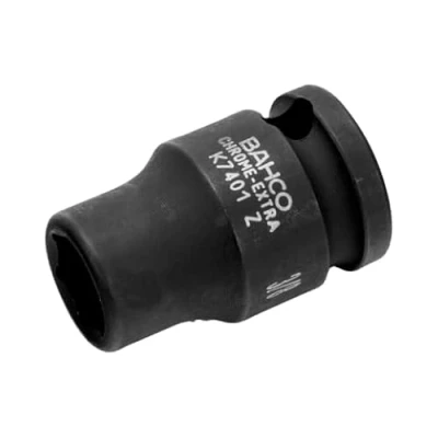 Afbeelding van Bahco Slagdop 3/8&quot; zeskant gefosfateerd 9/16&quot; K7401Z 9/16