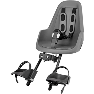 Afbeelding van Bobike One Mini voorzitje BikeTotaal.nl Grijs