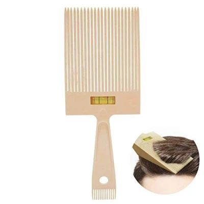 Afbeelding van Professionele Flattopper Flat Top Kam Draagbare Salon Barber Haar Styling Snijden Tool Brede Nauwkeurig Water Levelling Systeem