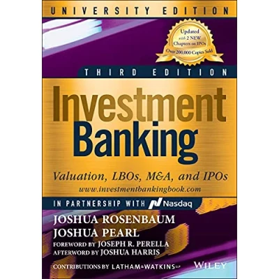 Afbeelding van Investment Banking: Valuation, LBOs, M&amp;A, and IPOs, University Edition