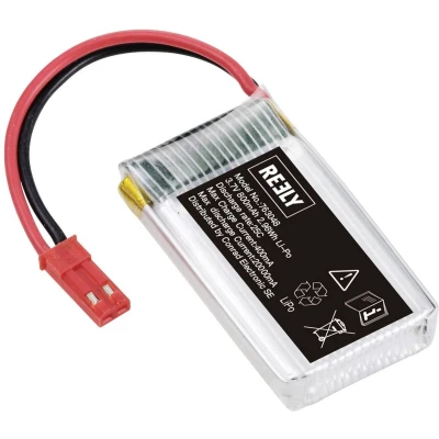 Afbeelding van Reely LiPo accupack 3.7 V 800 mAh Aantal cellen: 1 25 C Softcase BEC