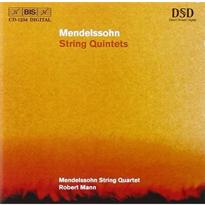 Afbeelding van Mendelssohn String Quartet, Robert Mann Mendelssohn: Quintets Nos.1 &amp; 2 (CD)