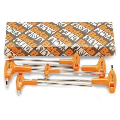 Afbeelding van Beta 6 delig set haakse stiftsleutels met kracht handgreep (item 96T) 96T/S6 000960952