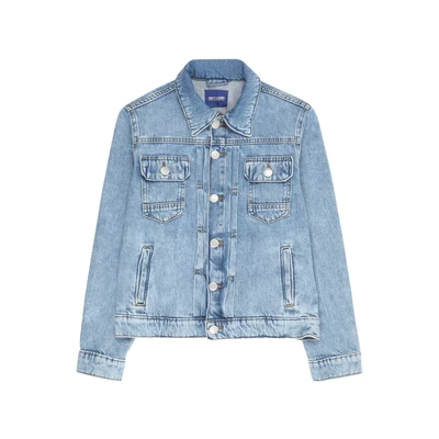 Afbeelding van ONLY &amp; SONS JUNIOR spijkerjas light blue denim