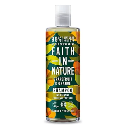 Afbeelding van Faith In Nature Grapefruit en Sinaasappel Shampoo Voor Normaal tot Vet Haar 400 ml