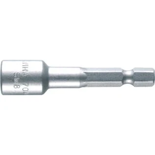 Afbeelding van 5x Wiha Dopsleutelinzet buitenzeskant 1/4 (04509) 10,0 x 55 mm