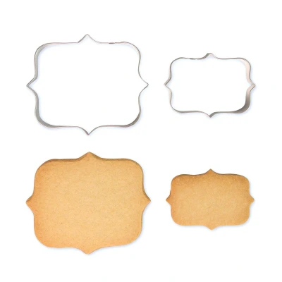 Afbeelding van PME Koekjes Uitsteker Plaque Style 1 Set/2