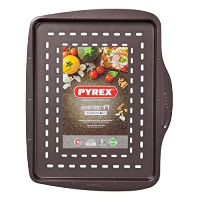 Afbeelding van Pizzaplaat Pyrex Asimetria Bruin 37 x 29 cm
