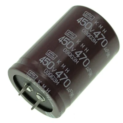 Afbeelding van Snap In Elektrolytische condensator Radiaal 470µF 450V 85C EKMH451VNN471MA50W d35x50mm 470uF