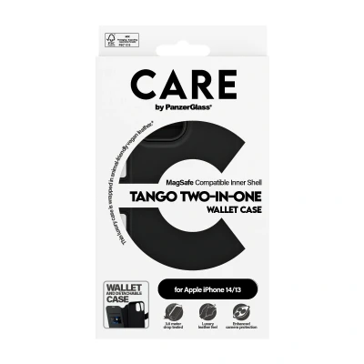 Afbeelding van CARE by PanzerGlass Feature Case Tango Two in One Wallet w. MagSafe iPhone 14