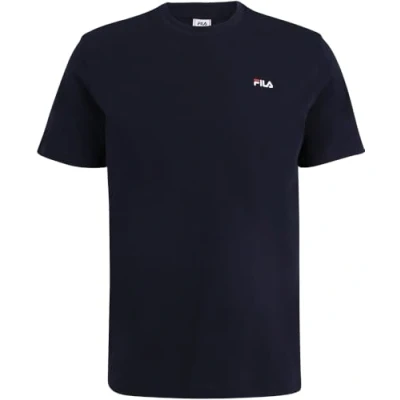 Afbeelding van FILA Laas Regular Tee Black Iris XL, Iris, XL