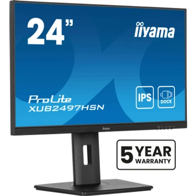 Afbeelding van Iiyama ProLite XUB2497HSN B2 computer monitor 60,5 cm (23.8 ) 1920 x 1080 Pixels Full HD LED Zwart