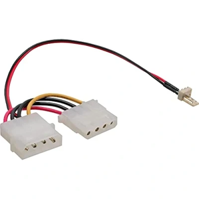 Afbeelding van InLine 33344A 3 pin 4 Multi kleuren kabeladapter/verloopstukje