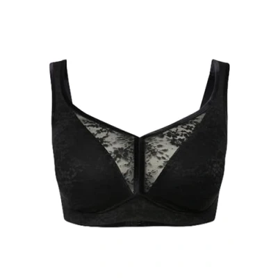 Afbeelding van Ulla Popken Panelfree Minimizer Beugel BH, Dames, Maat: 115C, Black