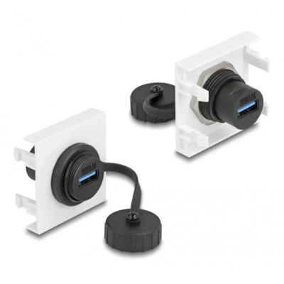 Afbeelding van Delock Easy 45 Modul SuperSpeed USB 5 Gbps (USB 3.2 Gen 1) Typ A B