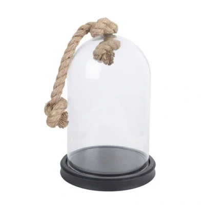 Afbeelding van Clayre &amp; Eef Zwarte Stolp 17*17*28 cm 6GL3367
