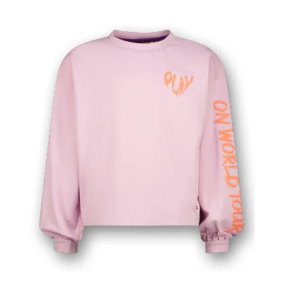 Afbeelding van Vingino Girls Jeanin Colour Gloss Lilac in maat 8, Glans Lilac, 8 Jaar