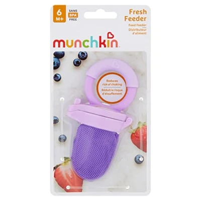 Afbeelding van Munchkin Sabbelzakje Fresh Food Feeder Pink