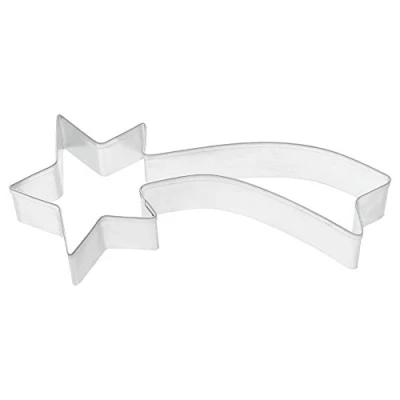 Afbeelding van Original Kaiser Cookie Cutter Komeet, 12 cm, Kerstmis, koekjesuitsteekvormpjes, roestvrij staal, koekjes en fondant