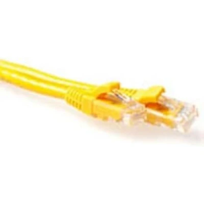 Afbeelding van ACT IS8852 U/UTP CAT6 Patchkabel Snagless Geel 25 cm