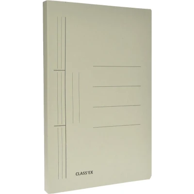 Afbeelding van Class&#039;ex hechtmap, ft 25 x 32 cm (voor A4), grijs hechtmap