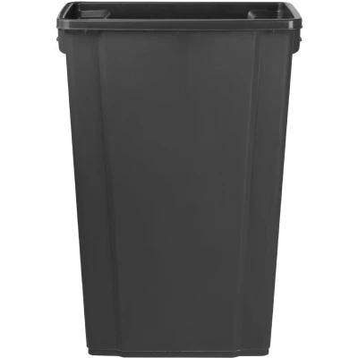 Afbeelding van Jantex Smalle Afvalbak Zwart 80ltr DX966 Horeca &amp; Professioneel