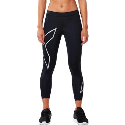 Afbeelding van 2XU Core Compression Dames Zwart/Zilver Panty