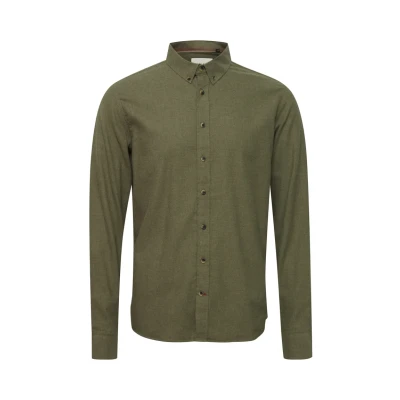 Afbeelding van Blend Overhemd, Heren, Maat: Small, Winter moss