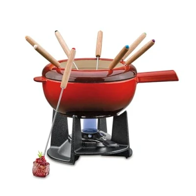 Afbeelding van Spring Garnitur Fondueset Brander 8 Fonduevorkjes