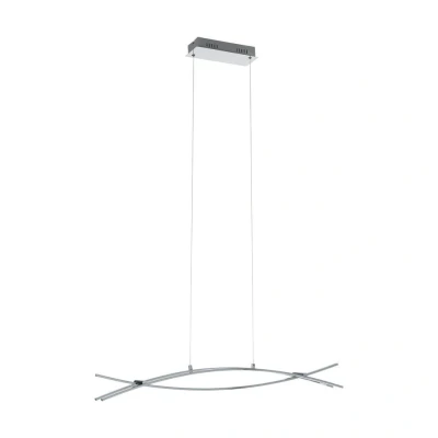 Afbeelding van EGLO Nevado Hanglamp   LED   90 cm   Chroom/Wit