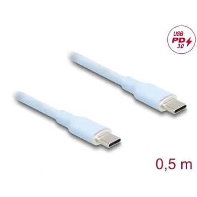 Afbeelding van Delock USB 2.0 Kabel Type C™ Stecker zu PD 3.0 60 W 0,5