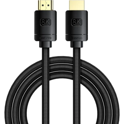 Afbeelding van Baseus HDMI 8K naar Kabel 48Gbps met 2.1 2M Zwart