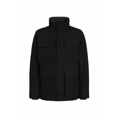 Afbeelding van JACK &amp; JONES PREMIUM jas JPRCCALEX met wol zwart