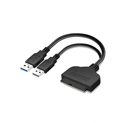 Afbeelding van LEAGY USB 3.0 naar 2,5 inch SATA III Adapter Kabel Bridge w/UASP High Speed Data Transfer Protocol Ondersteuning Converter voor SSD HDD Solid Drive (USB w/Extra Power