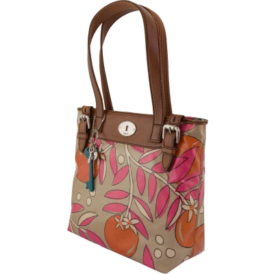 Afbeelding van Fossil wmns schoudertas key per shopper met fruitprint