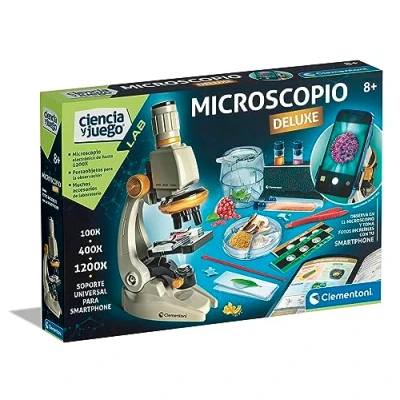 Afbeelding van Microscoop Clementoni Smart Deluxe Kinderen 45 x 37 7 cm