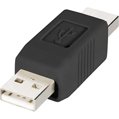 Afbeelding van Renkforce USB 2.0 Adapter [1x A stekker 1x stekker] rf usba 02 Vergulde steekcontacten