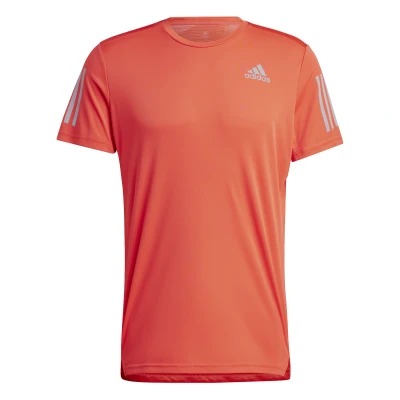 Afbeelding van adidas Performance OWN THE RUN Sport Tshirt Bright red reflective silver, Heren, Maat: Small, silver