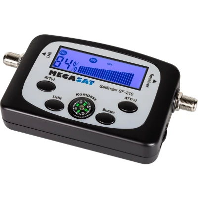 Afbeelding van MegaSat SF 210 Sattelietzoeker digitale display dempingregelaar