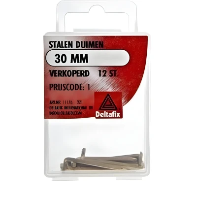 Afbeelding van Deltafix stalenduim verkoperd 30mm 15 stuks