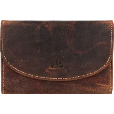 Afbeelding van Greenburry Vintage Portemonnee, Dames, Maat: One Size, Braun