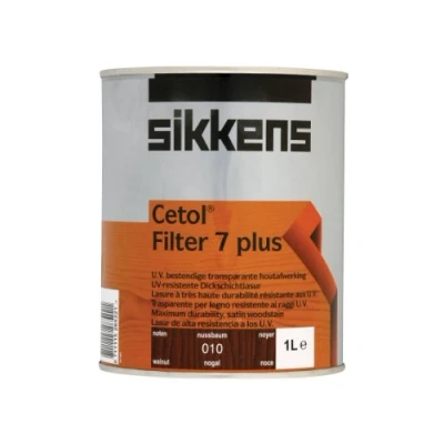 Afbeelding van Sikkens Filter 7 plus Beits Transparante houtbescherming uitstekende duurzaamheid Noten 010 1 L
