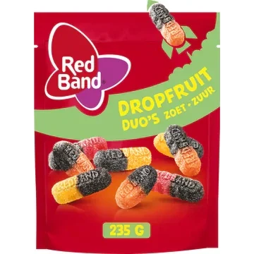 Afbeelding van Red Band Magic Drop Fruit Duo&#039;s Zoet Zuur 250 Gram