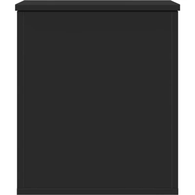 Afbeelding van vidaXL Opbergbox 40x42x46 cm bewerkt hout zwart