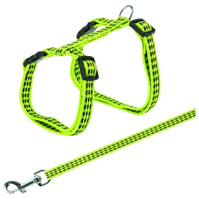 Afbeelding van Trixie Kattentuig Met Riem Reflecterend Kattenharnas 22 42 cm