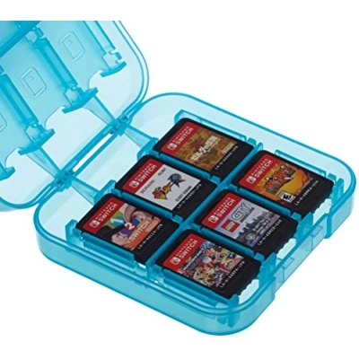 Afbeelding van Amazon Basics Beschermdoos voor Nintendo Switch, blauw
