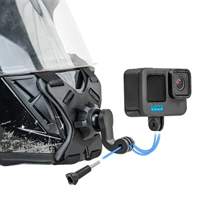 Afbeelding van SUREWO Motorhelm Chin Strap Mount Compatibel met Go pro (X vormige kinriem)