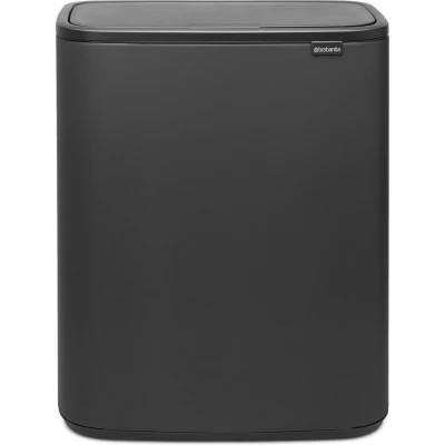 Afbeelding van Brabantia Bo Touch Bin Prullenbak 60 liter Mineral Infinite Grey