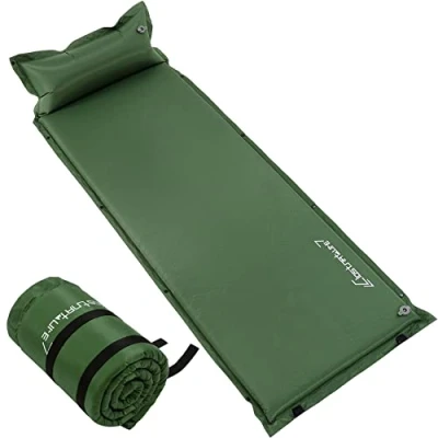 Afbeelding van Clostnature Camping Zelfopblazende Slaapmat 3/5/7.6cm dik Buiten Zelfopblaasbaar Slaapmatje met Kleine Verpakking, Lichtgewicht voor Sport, Wandelen, Winter