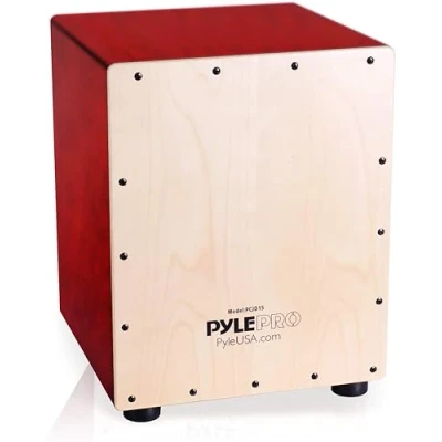 Afbeelding van Pyle Stringed Jam Cajon Houten percussiekist. (PCJD15)